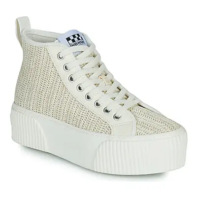 No Name IRON MID women's Shoes (High-top Trainers) in White