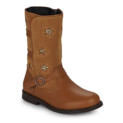 Citrouille et Compagnie HANDRE girls's Children's High Boots in Brown