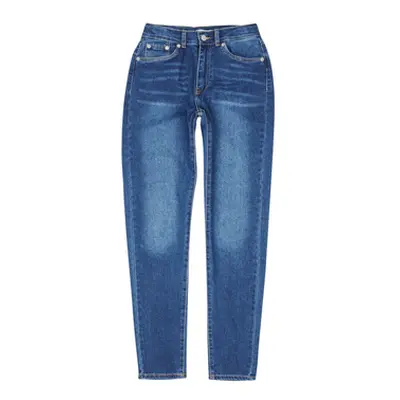 Levis MINI MOM JEANS girls's Mom jeans in Blue