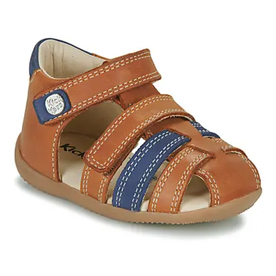 Kickers BIPOD boys's Children's Sandals in Brown