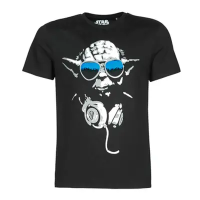 Yurban STAR WARS DJ YODA COOL men's T shirt in Black