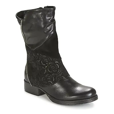 Dream in Green HANPI women's Mid Boots in Black