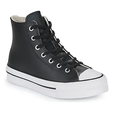 Converse Chuck Taylor All Star Eva Lift Leather Foundation Hi girls's Children's Shoes (High-top