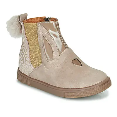 GBB GEMMA girls's Children's Mid Boots in Beige