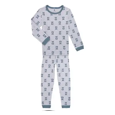 Petit Bateau CHRISTEN boys's Sleepsuits in Multicolour