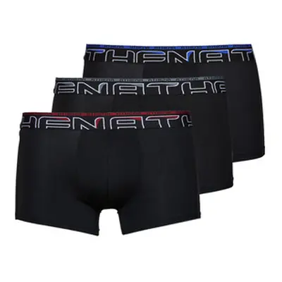 Athena SECONDE PEAU X3 men's Boxer shorts in Black