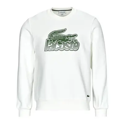 Lacoste SH5087 men's Sweatshirt in White