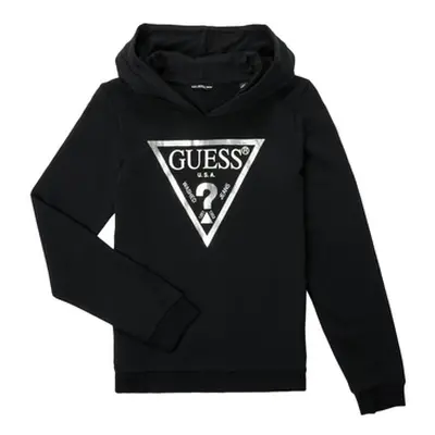 Guess DARA girls's Children's Sweatshirt in Black