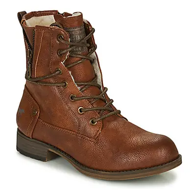 Mustang 1139630 women's Mid Boots in Brown