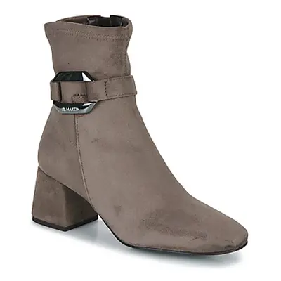 JB Martin VAGUE women's Low Ankle Boots in Grey