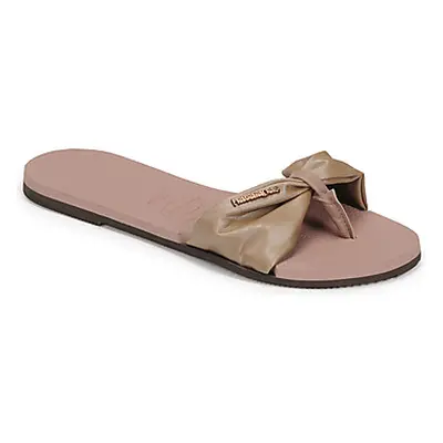 Havaianas YOU ST TROPEZ LUSH women's Flip flops / Sandals (Shoes) in Pink