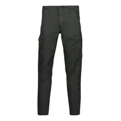 Levis XX CARGO SLIM men's Trousers in Black