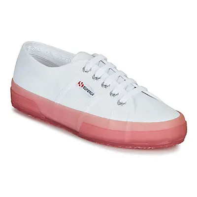 Superga 2750-JELLYGUM COTU women's Shoes (Trainers) in White