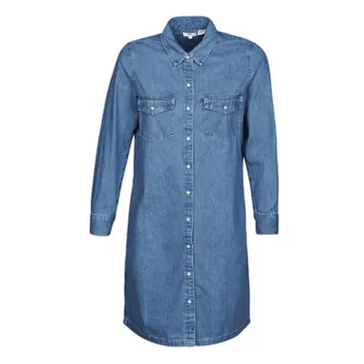 Levis SELMA DRESS women's Dress in Blue