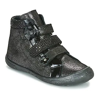 Citrouille et Compagnie HODIL girls's Children's Shoes (High-top Trainers) in Black