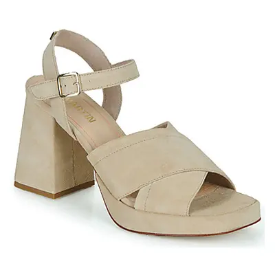 JB Martin ORPHEE women's Sandals in Beige