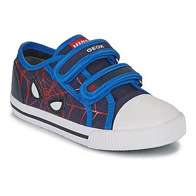 Geox B KILWI BOY boys's Children's Shoes (Trainers) in Blue