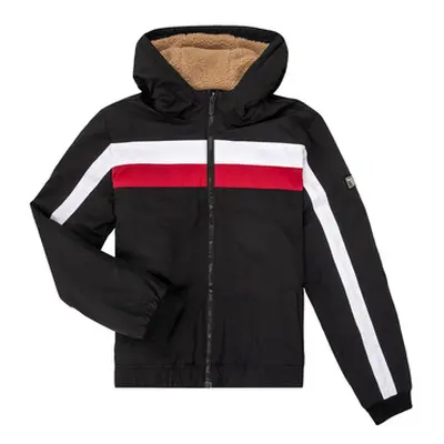 Teddy Smith BROCK boys's Children's jacket in Black