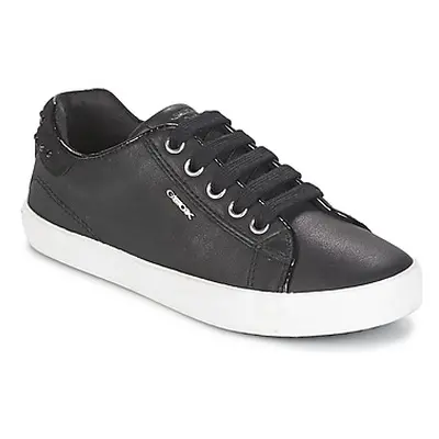 Geox KIWI GIRL girls's Children's Shoes (Trainers) in Black