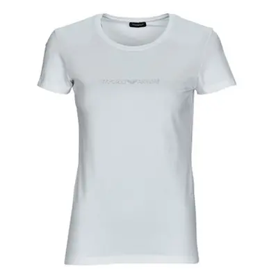 Emporio Armani T-SHIRT CREW NECK women's T shirt in White