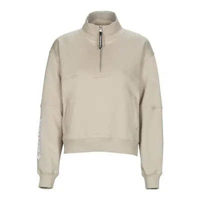 Converse FASHION HALF-ZIP women's Fleece jacket in Beige