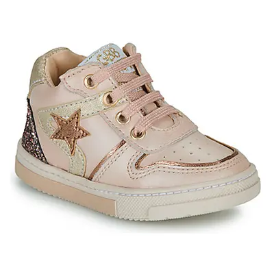 GBB LAMANE girls's Children's Shoes (High-top Trainers) in Pink