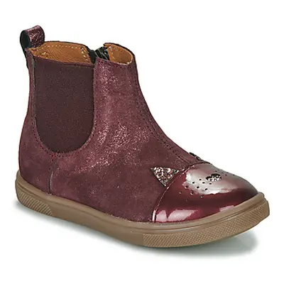 GBB JESSINE girls's Children's Mid Boots in Bordeaux