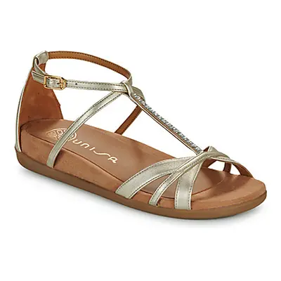 Unisa CASANO women's Sandals in Gold