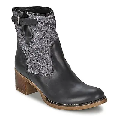 Meline ALESSANDRA women's Low Ankle Boots in Black