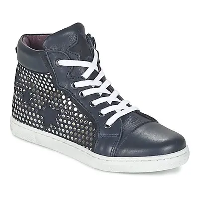 Mod'8 TOXIC girls's Children's Shoes (High-top Trainers) in Blue