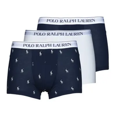 Polo Ralph Lauren CLASSIC TRUNK X3 men's Boxer shorts in Marine