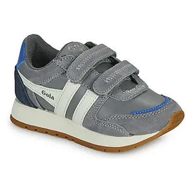 Gola Austin Pure Strap girls's Children's Shoes (Trainers) in Grey