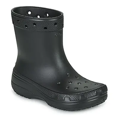 Crocs Classic Rain Boot women's Wellington Boots in Black