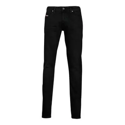 Diesel D-LUSTER men's Skinny Jeans in Black