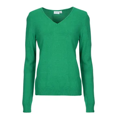 Vila VIRIL V NECK women's Sweater in Green