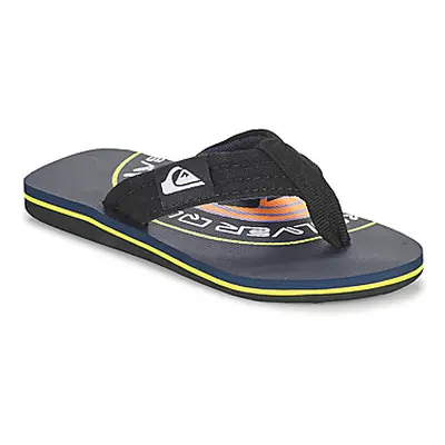 Quiksilver MOLOKAI LAYBACK YOUTH boys's Children's Flip flops / Sandals in Black