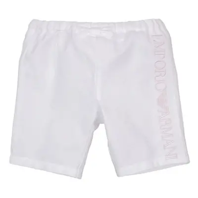 Emporio Armani Aniss girls's Children's shorts in White