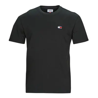 Tommy Jeans TJM CLSC TOMMY XS BADGE TEE men's T shirt in Black