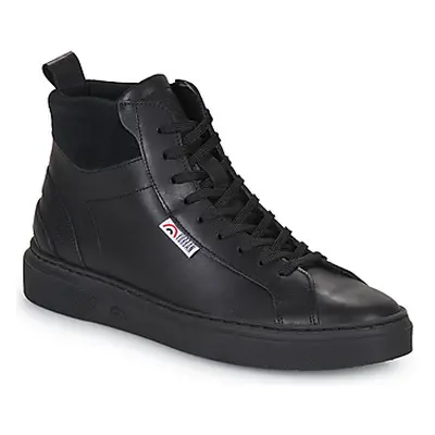 Yurban MANCHESTER men's Shoes (High-top Trainers) in Black