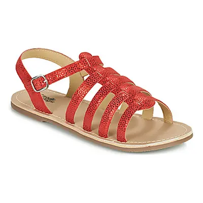 Citrouille et Compagnie MAYANA girls's Children's Sandals in Red