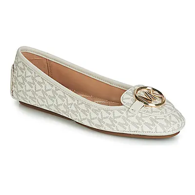 MICHAEL Michael Kors LILLIE MOC women's Shoes (Pumps / Ballerinas) in Beige