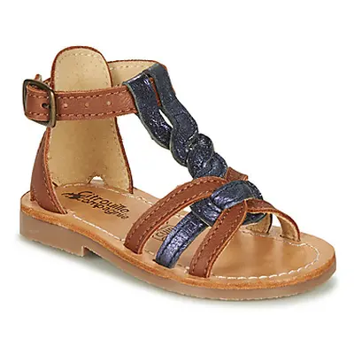 Citrouille et Compagnie GITANOLO girls's Children's Sandals in Blue