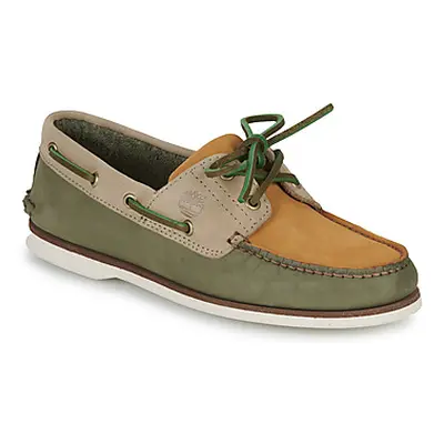 Timberland CLASSIC BOAT 2 EYE men's Boat Shoes in Grey