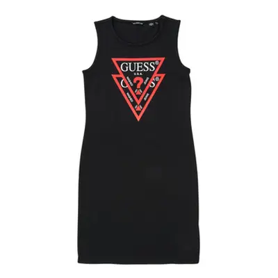 Guess CANDO girls's Children's dress in Black