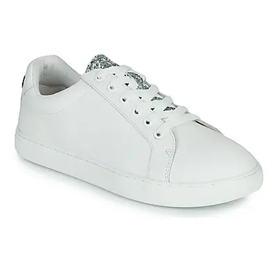 Bons baisers de Paname SIMONE EYES women's Shoes (Trainers) in White