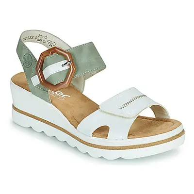 Rieker SOLLA women's Sandals in Green