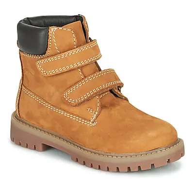 Citrouille et Compagnie PAXA boys's Children's Mid Boots in Brown