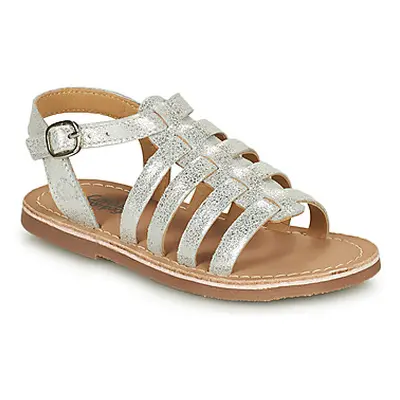 Citrouille et Compagnie MAYANA girls's Children's Sandals in Silver