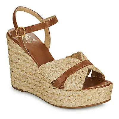 Unisa MERIS women's Sandals in Beige