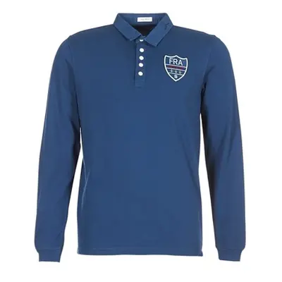 Serge Blanco POLO France men's Polo shirt in Blue